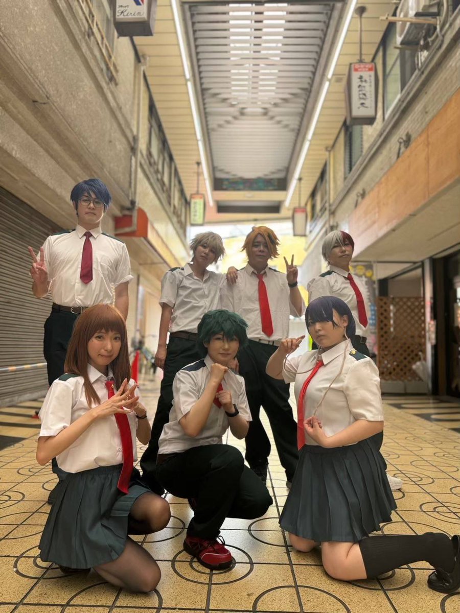 Caterina0202's tweet photo. おはよーーーーーございまーーす！
めっちゃいい天気☀️

本日5/24はは夢前川川祭り！
Teamはコスプレパフォーマンス枠のトップバッター��務めます✨
久々のヒロアカです！
新曲の振りと構成考えました！
屋台もたくさんあってとっても楽しいイベントです夜は花火も上がるよ！ぜひ遊びにきてね🙏 https://t.co/LXOsEVNJli