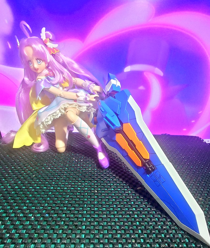 debihachi's tweet photo. \アンサーはなまるソード！/
#たんプリ 
#precure https://t.co/pkAICT5SUh
