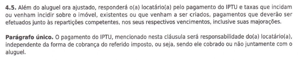 carloscamargo's tweet photo. "...taxas que incidam ou venham incidir sobre o imóvel..."  

se essa cláusula não é abusiva, nada mais é! https://t.co/w893Sk1NNM
