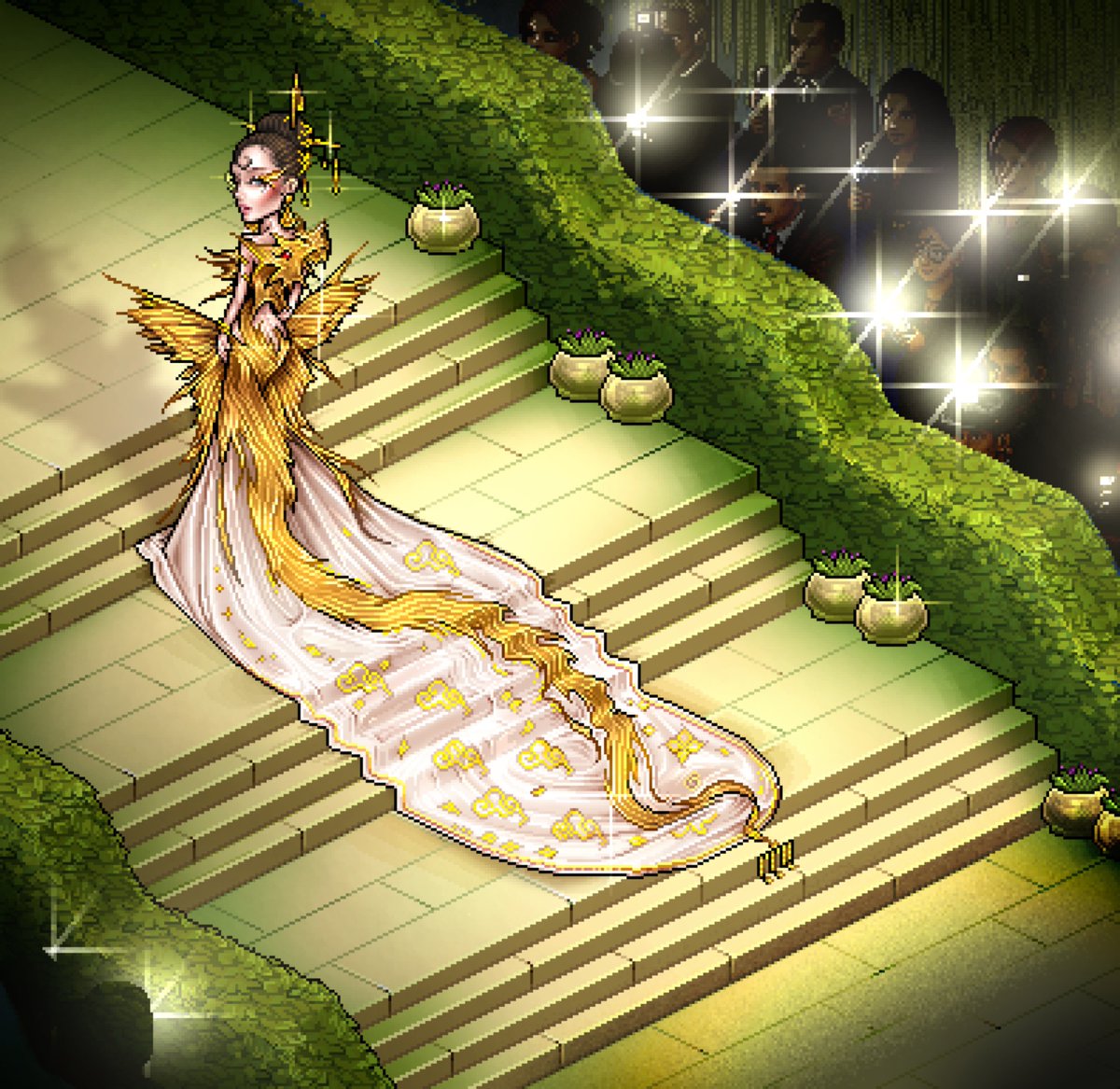 MissHabboU's tweet photo. Lisa Manobal at the Met Gala wearing a tribute to Thai artistry. 🇹🇭
.
A dragon woven through tradition, power, and ancestral craftsmanship. Thai heritage stitched into every detail. 🐉

#TheMetGalaHf  #HabboMetGala2026 https://t.co/b98cGJ2ib0
