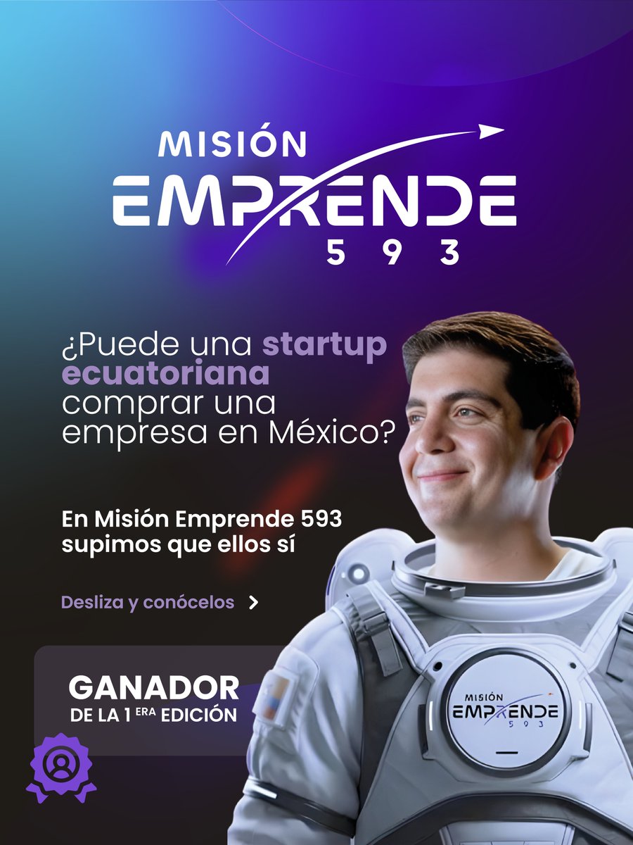Misión Emprende 593 tweet media