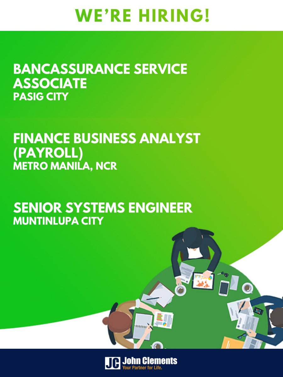 johnclementsph's tweet photo. 🚀 Kickstart your next career move with exciting opportunities in Banking, Finance, and IT!

Check out Jobs in our Bio! 

#HiringNow #CareerOpportunities #JobAlert #HiringPH #JobsPH #CareerGrowth #ApplyNow #ProfessionalSuccess https://t.co/I7dbj81KkQ