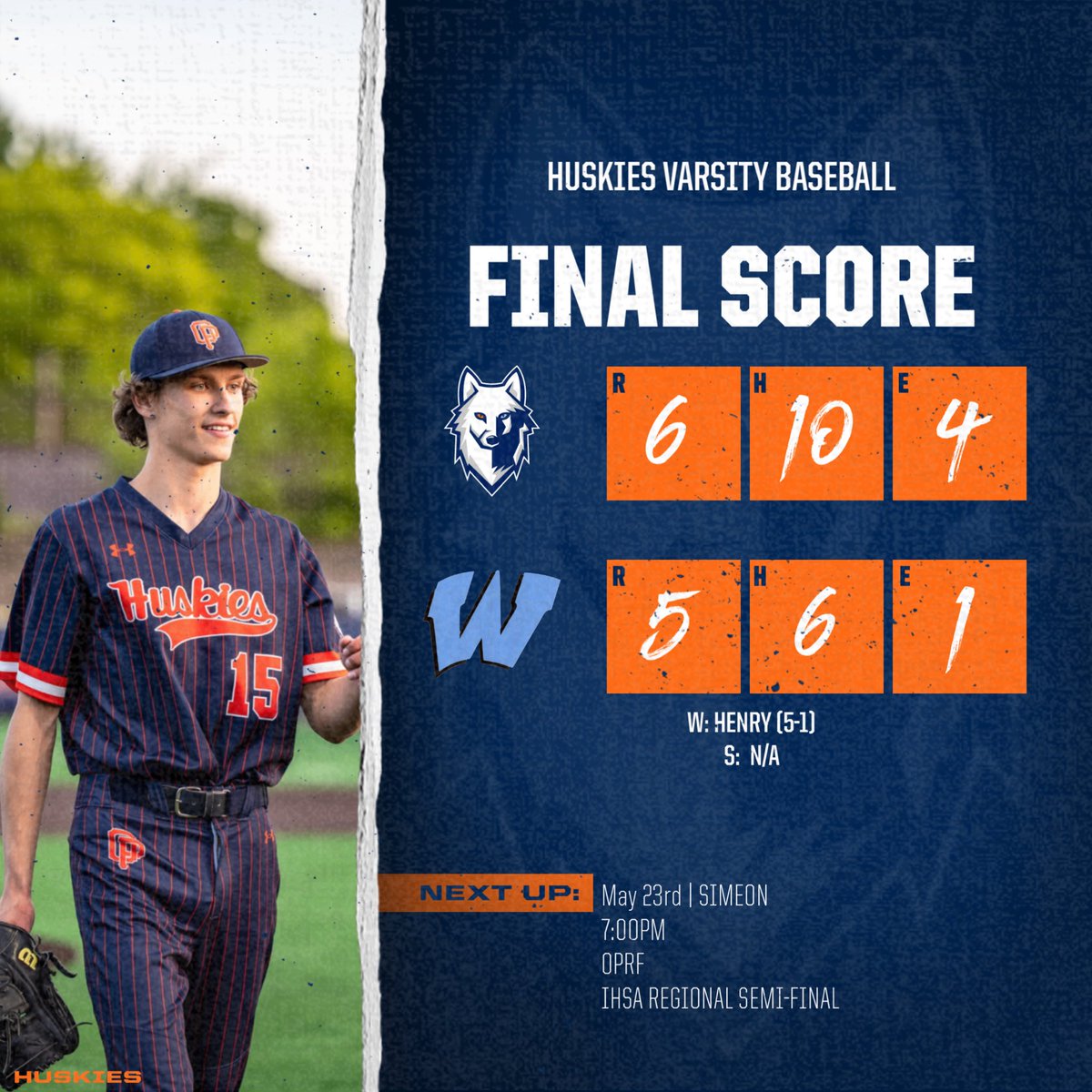 OPRF Baseball tweet media