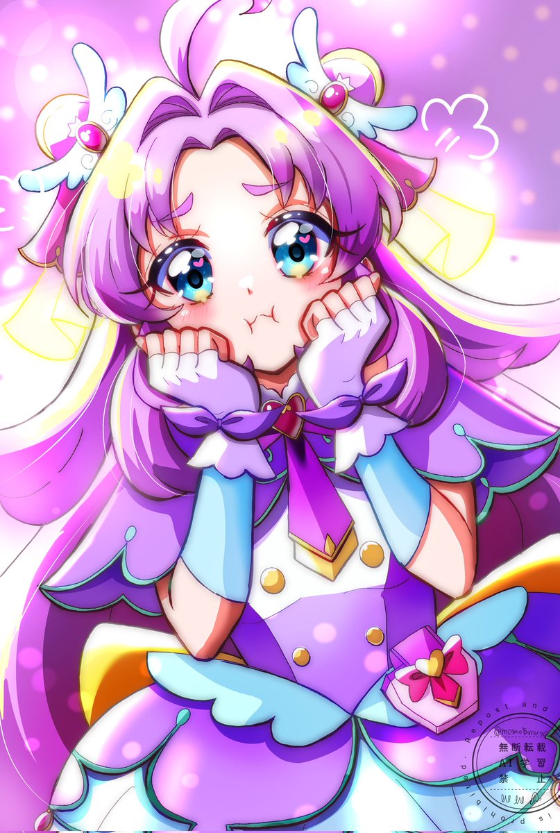 ぷくーっ( ＞ ⤙ ＜ )💜 1157日目