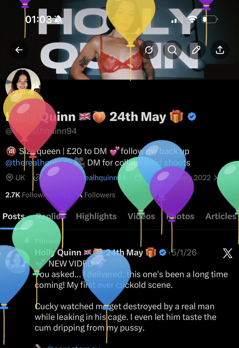 Holly Quinn 🇬🇧🍑 24th May 🎁 tweet media