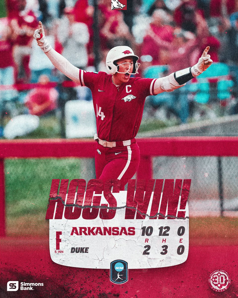 Arkansas Softball tweet media