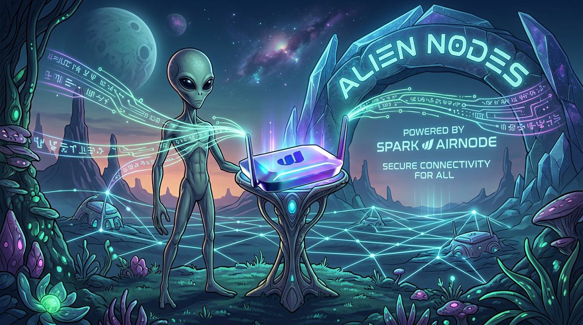 TIU_Alien's tweet photo. 👽 ALIEN NODES 👽

The signal is live.
Secure. Decentralized. Unstoppable.

Believe. https://t.co/Qp8xDLBlO7