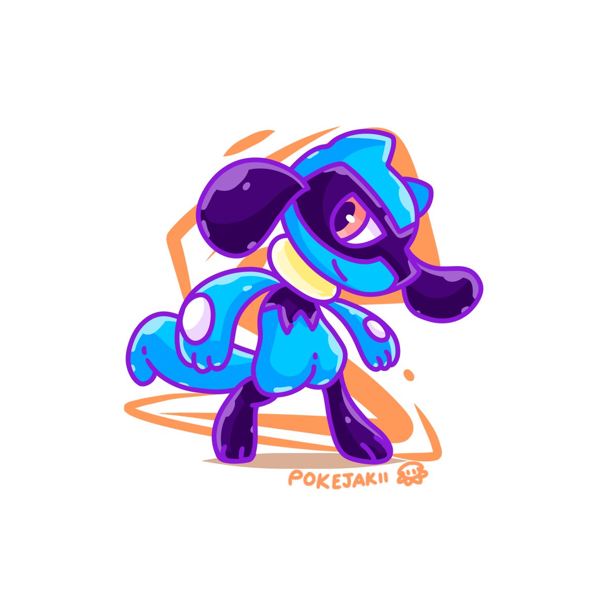 JakiTako's tweet photo. Pokemon Gen 4! Riolu! Lucario! #pokemon #pokemonfanart #pokemongen4 #takojaki #pokejaki https://t.co/XIC2pXI9rI
