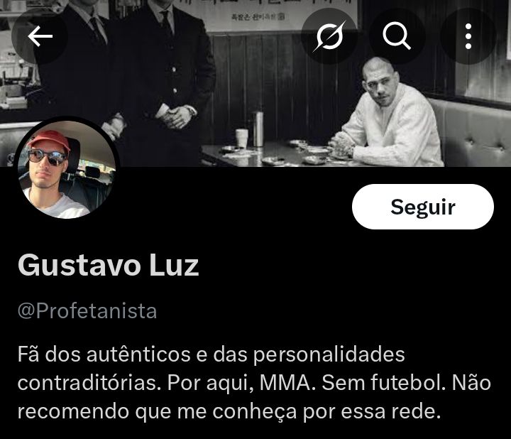 _RodrigoFao's tweet photo. @Profetanista Pelo menos não mentiu na bio https://t.co/9gOWYMesah