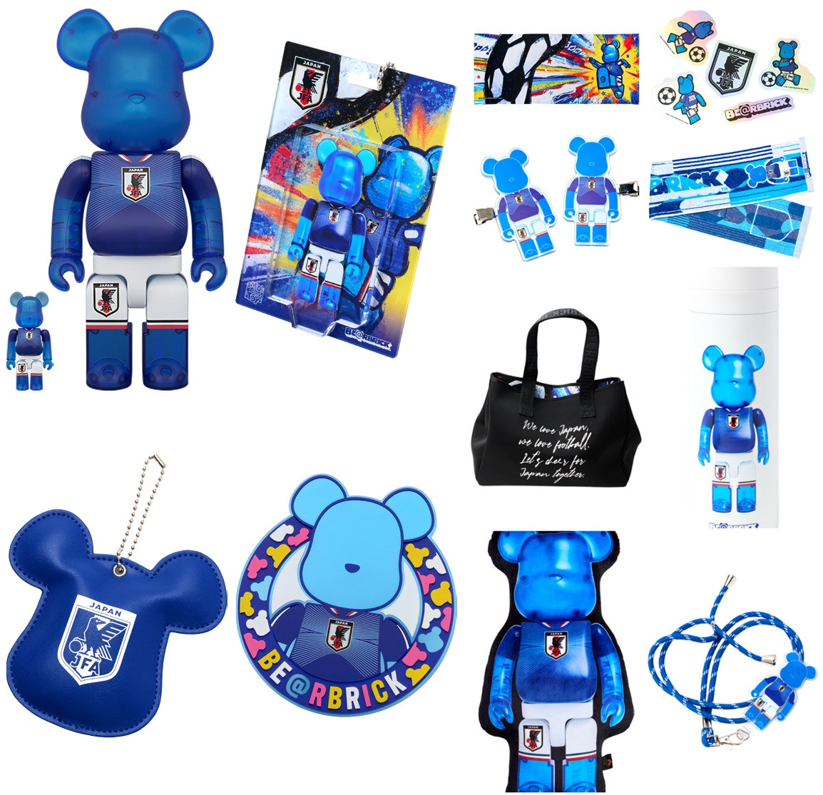 BE@RBRICK 8種まとめ売り BE@RBRICK × サッカー日本代表 オフィシャルライセンス商品が2026年 6