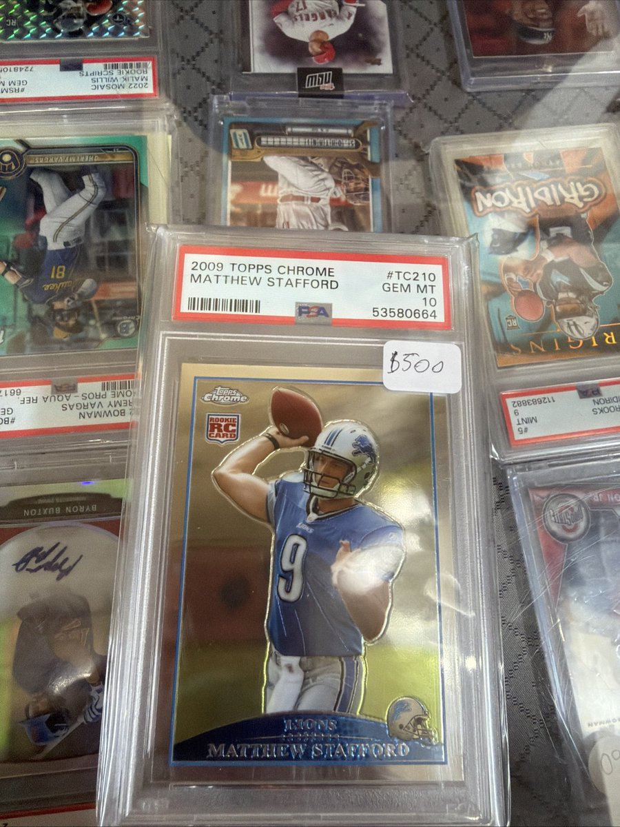 TeesCards's tweet photo. found a stafford rookie in the wild @CardPurchaser https://t.co/Q0VyltRtmS