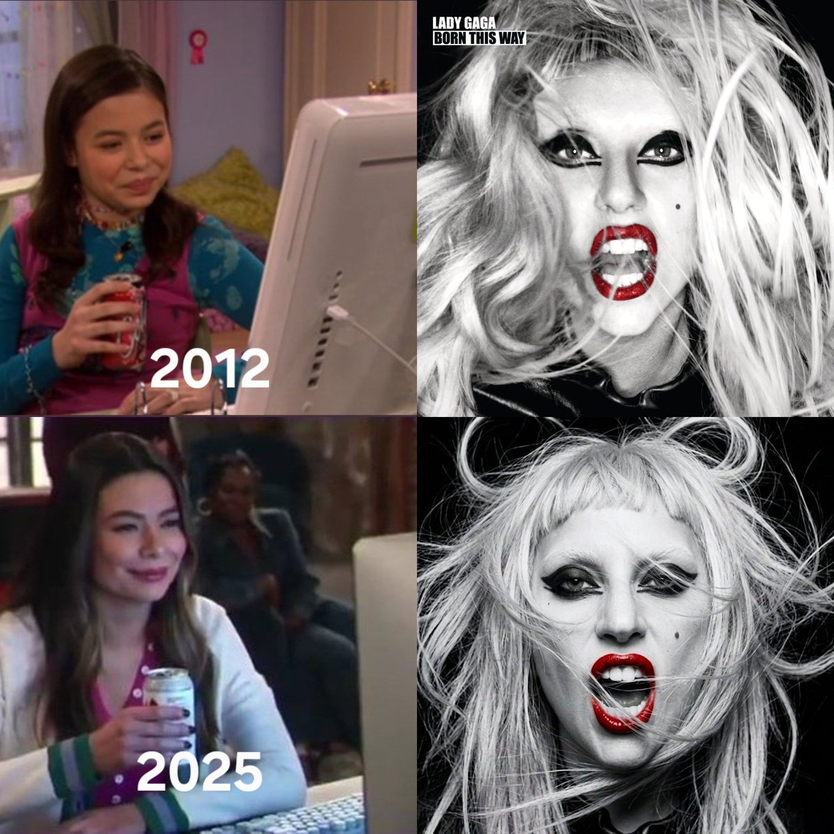 httpguigui's tweet photo. eu assim com a Lady Gaga recriando a capa do Born This Way 15 anos depois https://t.co/Ld32laCquQ