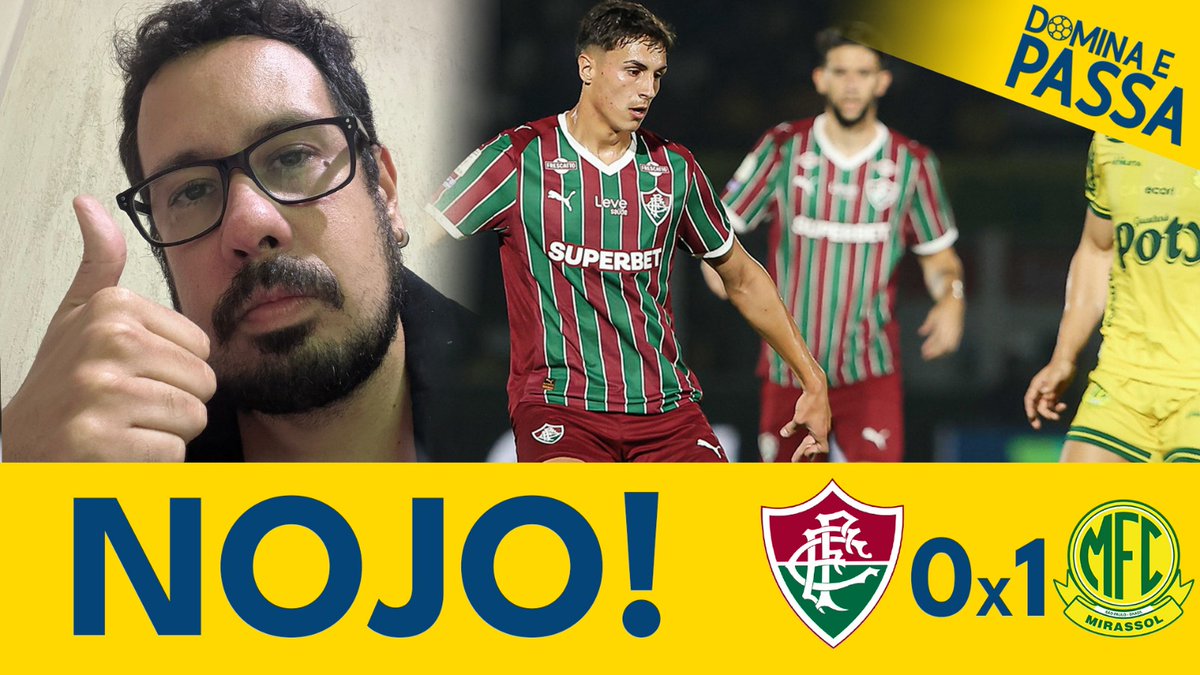 LeandroDiasNF's tweet photo. Vamos à resenha de Mirassol 1 x 0 Fluminense: 

https://t.co/implf85qLl https://t.co/gLZXfIicw9