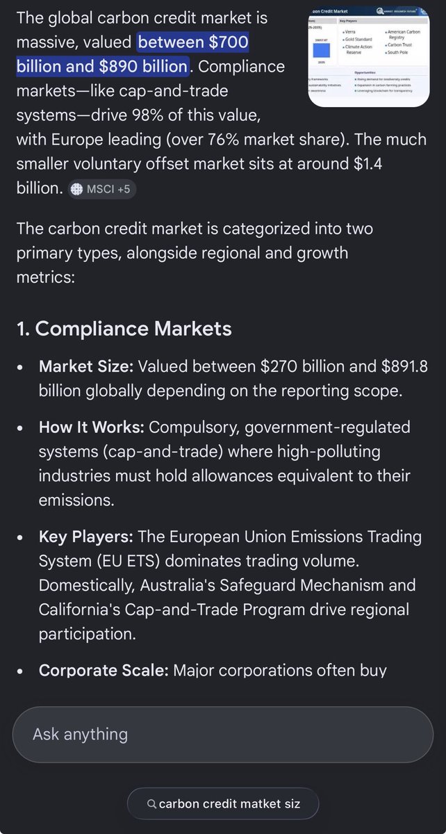 degenApe22's tweet photo. I’m tremendously underwater on $NKP but I still hold due to the potential 

#AI compute &amp; power consumption is accelerating 

Carbon emisssions is a global mandate 

Carbon credit markets accelerating is inevitable - search to purchase them transparently will be on 

$NKP is it https://t.co/0afkb5JMCf