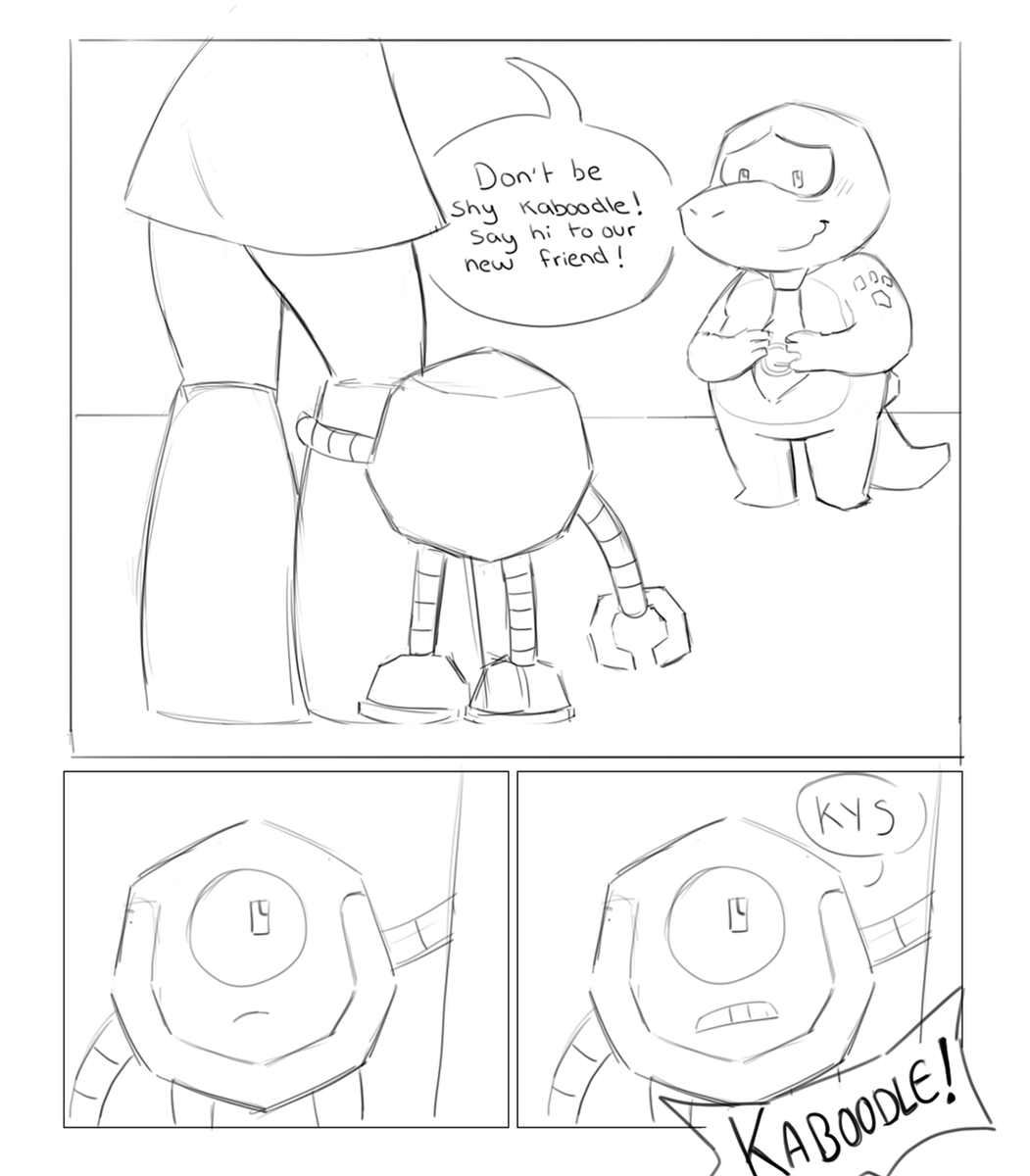 WeirdWindow's tweet photo. More gameoverse doodles!!
#gameoverse #kaboodle #gobbles #fanart https://t.co/3hgev0pxZh