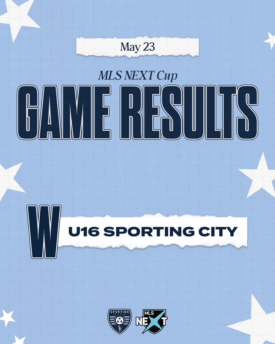 SportingCitySC's tweet photo. U16 ADVANCE!

Our MLS NEXT AD U16 Team advances to the next round of MLS NEXT Cup.

#SportingCity | @MLSNEXT https://t.co/Ms6GE5csyK