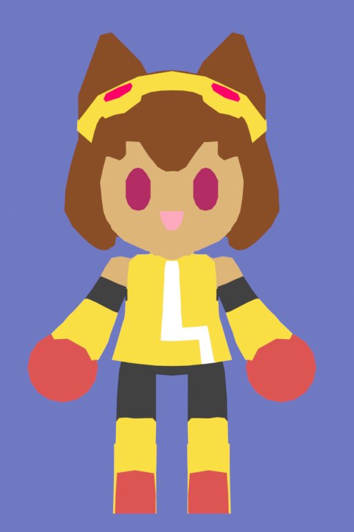 fertreo123649's tweet photo. #fanart #blender #3dmodeling #3dart #render #flat_color #gameoverse #Kit #Glitch acabo de hacer un modelo 3d de Kit de GameOverse, debo pensar en algún meme que hacer https://t.co/5fiJY8nAk0