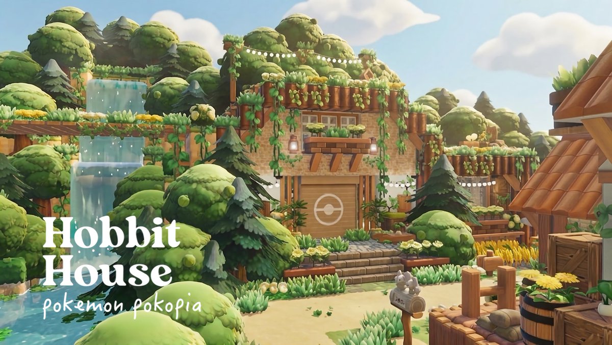 boiscrossing's tweet photo. ホビットハウスの作り方🏡🍃

▼ youtube video
https://t.co/rFw1tJ9teq

#pokopia #ぽこあポケモン https://t.co/gnqWmij1Ec