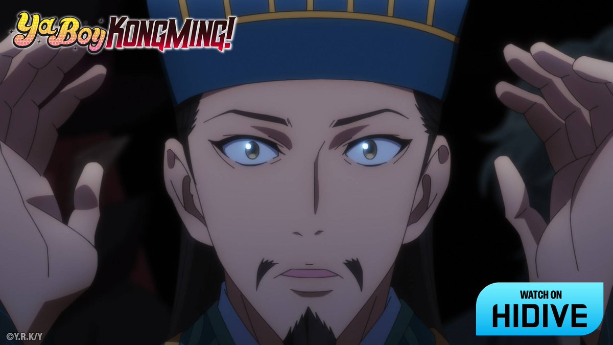 HIDIVEofficial's tweet photo. When someone says they've never watched Ya Boy Kongming 🤯 https://t.co/oiN2cImAkF