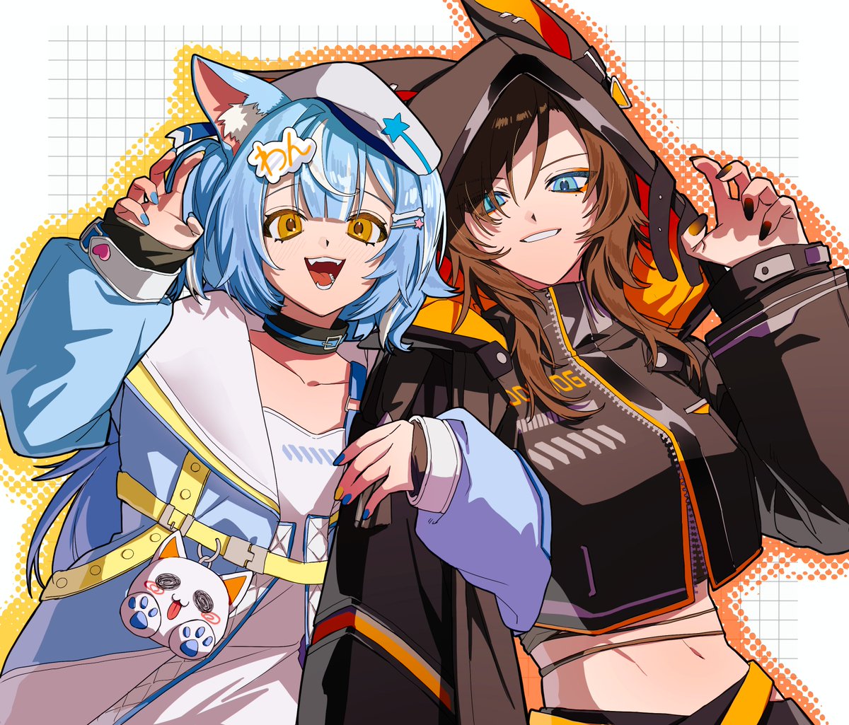 NanaruruVT's tweet photo. Otsunaru, Momocon!! 🍑

There are no words to really describe today. My heart is so full and I cannot stop smiling. I'll remember these interactions for years and years to come. 

We were expecting to have periods of time where we might have to talk among ourselves at our Meet & Greet, but Puppos came out in a big line to see us! 

Thank you to all the fellow vtubers and friends who stopped by too. I cannot stop tearing up! We are sorry to those who couldn't say hi. We will have to be sure to meet next time!