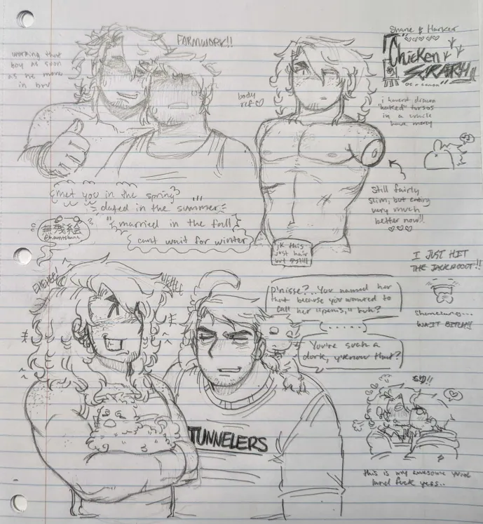 hauntsbane's tweet photo. doodles i havent posted https://t.co/ZgNekfGe45