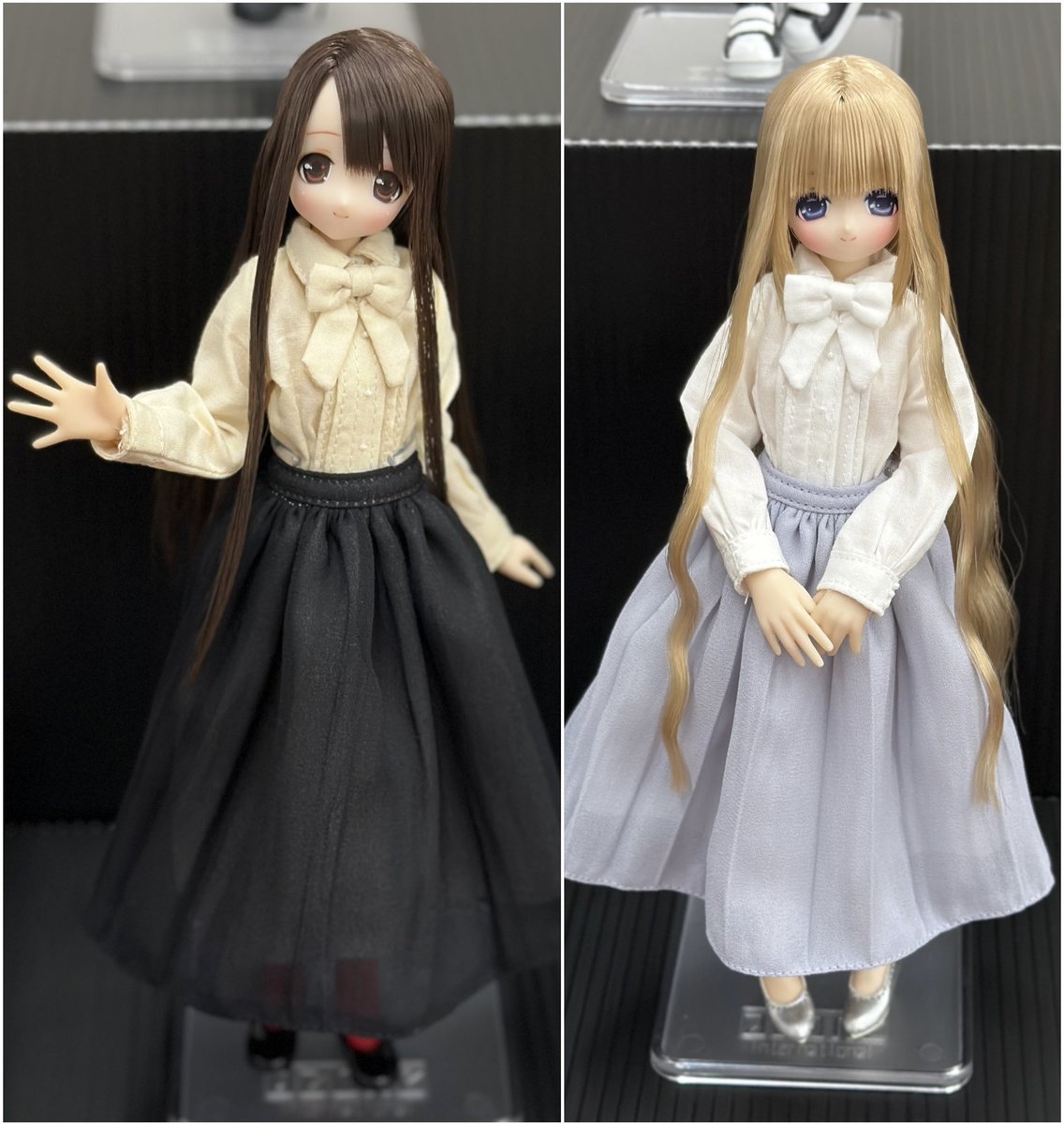 kikakubu_azone's tweet photo. 【新作衣装】
☆#DS78 展示中☆
1/6スケールより、ブラウスが多数リニューアル✨✨✨

シーンに合わせて選べる3種♪
＊優等生なYシャツタイプ
＊お嬢様風リボンつきブラウス
＊きれいめな半袖ブラウス

2026年夏～秋頃発売予定
#azone #アゾン https://t.co/C9SvzxHMid
