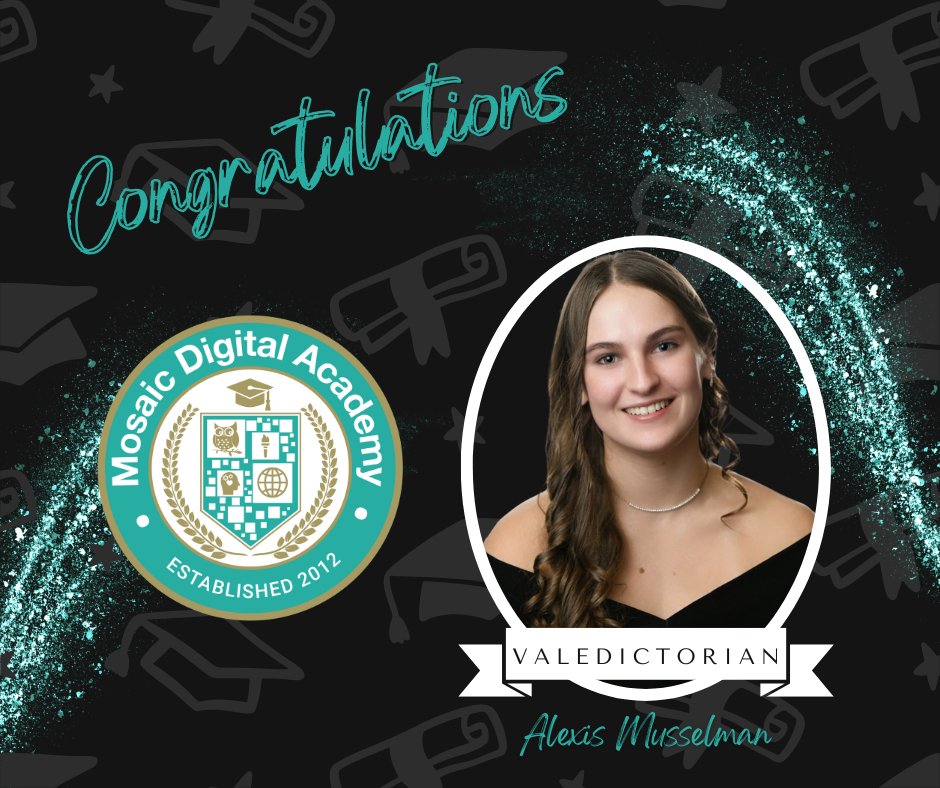 1SLPS's tweet photo. 🎓 Weekly Excellence in the Spotlight! 🎓
Today we’re highlighting the valedictorian from Mosaic Digital Academy. This student represents the very best of academic achievement—congratulations! https://t.co/kEHrhwlRrV