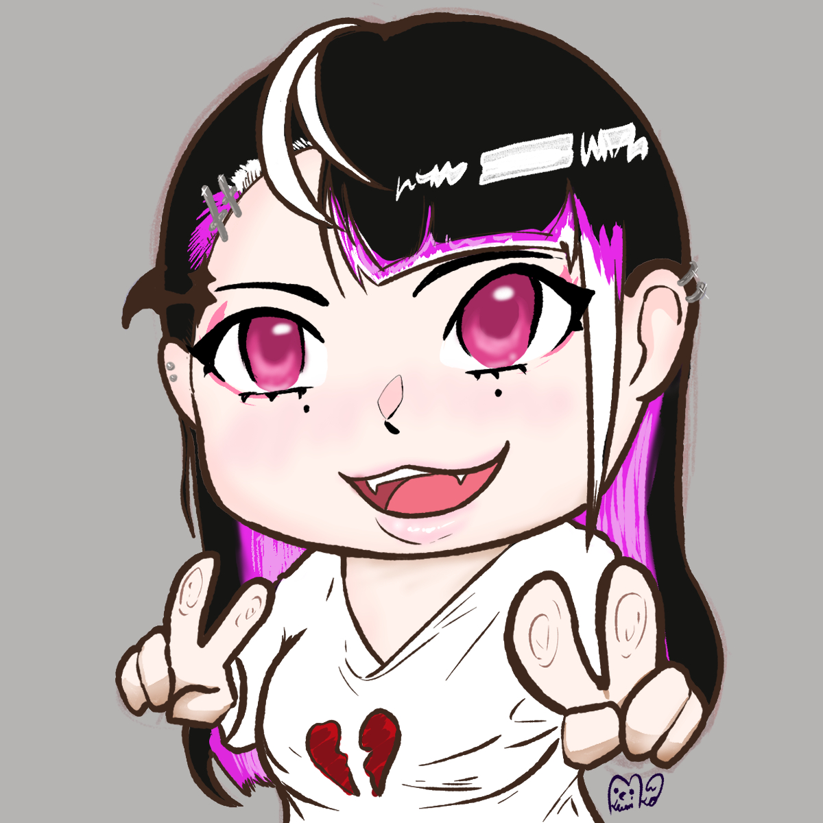 KumikoVtuberTH's tweet photo. ผมวาด+ลงสีไม่เกงนะครับแต่วาดด้วยใจทุกรูปนะ5555 @MisaVT https://t.co/a3cbc1LwIC