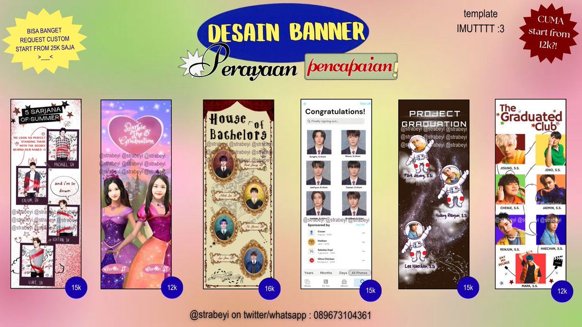 strabeyi's tweet photo. #zonaba #zonauang hi aku open jasa desain banner sidang ia ada template &amp; bisa custom jg yuk gaz wa di bio <3 https://t.co/PDEqNHWQpg