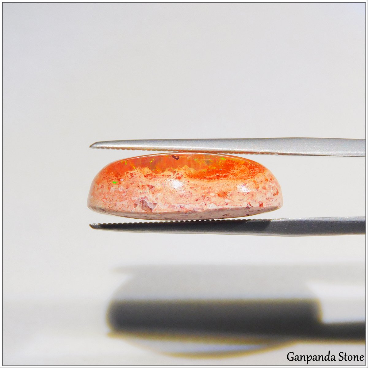 長野ミネラルマルシェ 🌈カンテラーオパール 11.235ct💎 🔥 燃え盛る