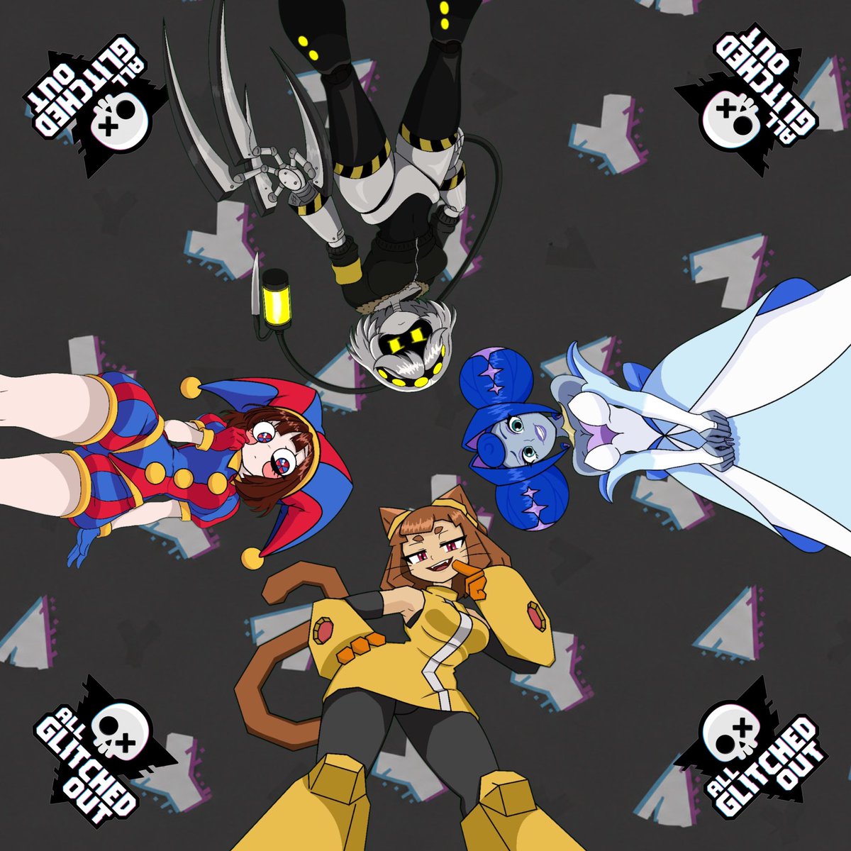 LoneLeeWorlds's tweet photo. @glitch_prod great characters! Took me forever to make this! https://t.co/rDkOo2KsAY