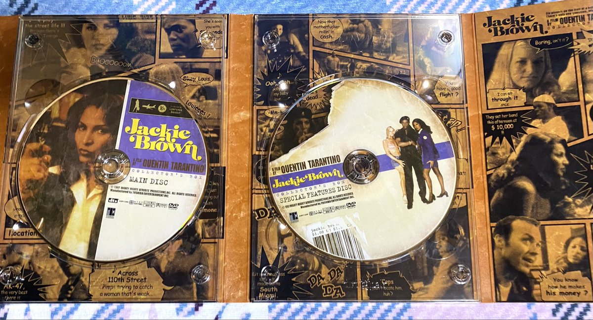今日はパルプ・フィクション見た。 ジャッキー・ブラウンとセットのBOX
