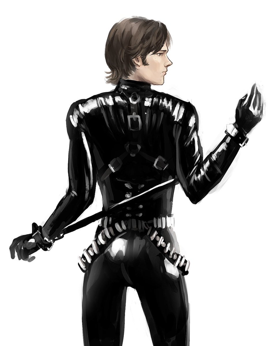 necrosamphile's tweet photo. #spn sam winchester gimp https://t.co/pJCKVCsxzP