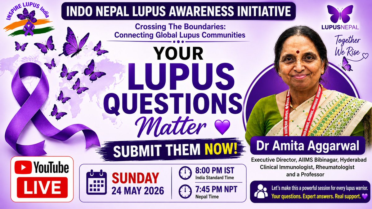 INSPIRE Lupus India tweet media