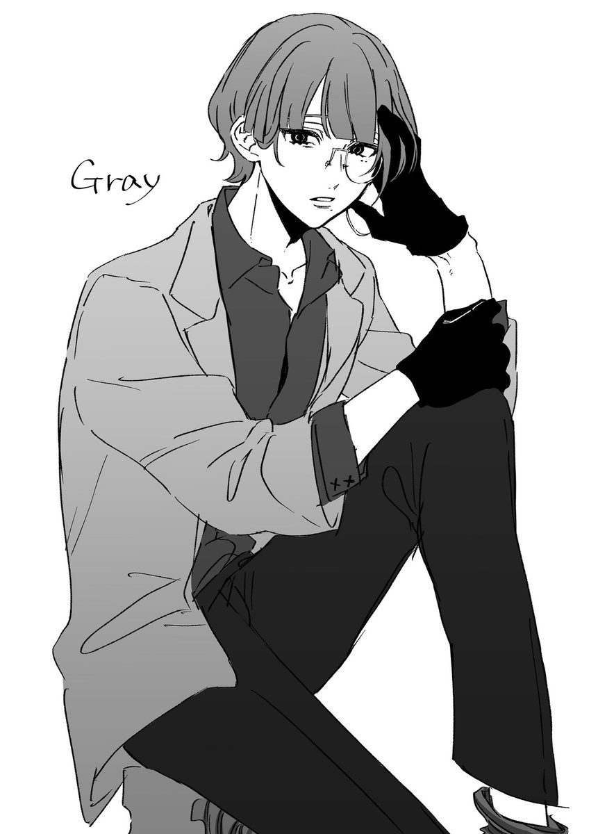 suminomomisu's tweet photo. Noah &amp; Gray
#OC #イラスト #一次創作 https://t.co/UbtG7o1L2Z