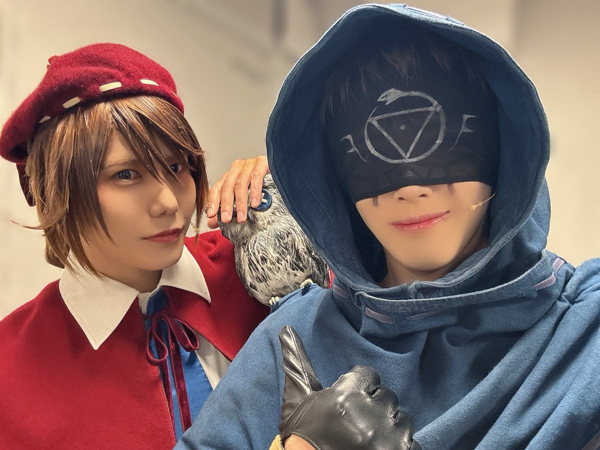 Mick3109's tweet photo. #第五舞台 サバイバー編七公演目
ご来場ありがとうございました！！

サバイバー編はこれにて千秋楽！！
そして次はハンター編！！

最後まで油断することなく
"最高の芸術"を皆さんにお届けします！！

#第五人格 #IdentityᏙ https://t.co/yf3FVIY6EM
