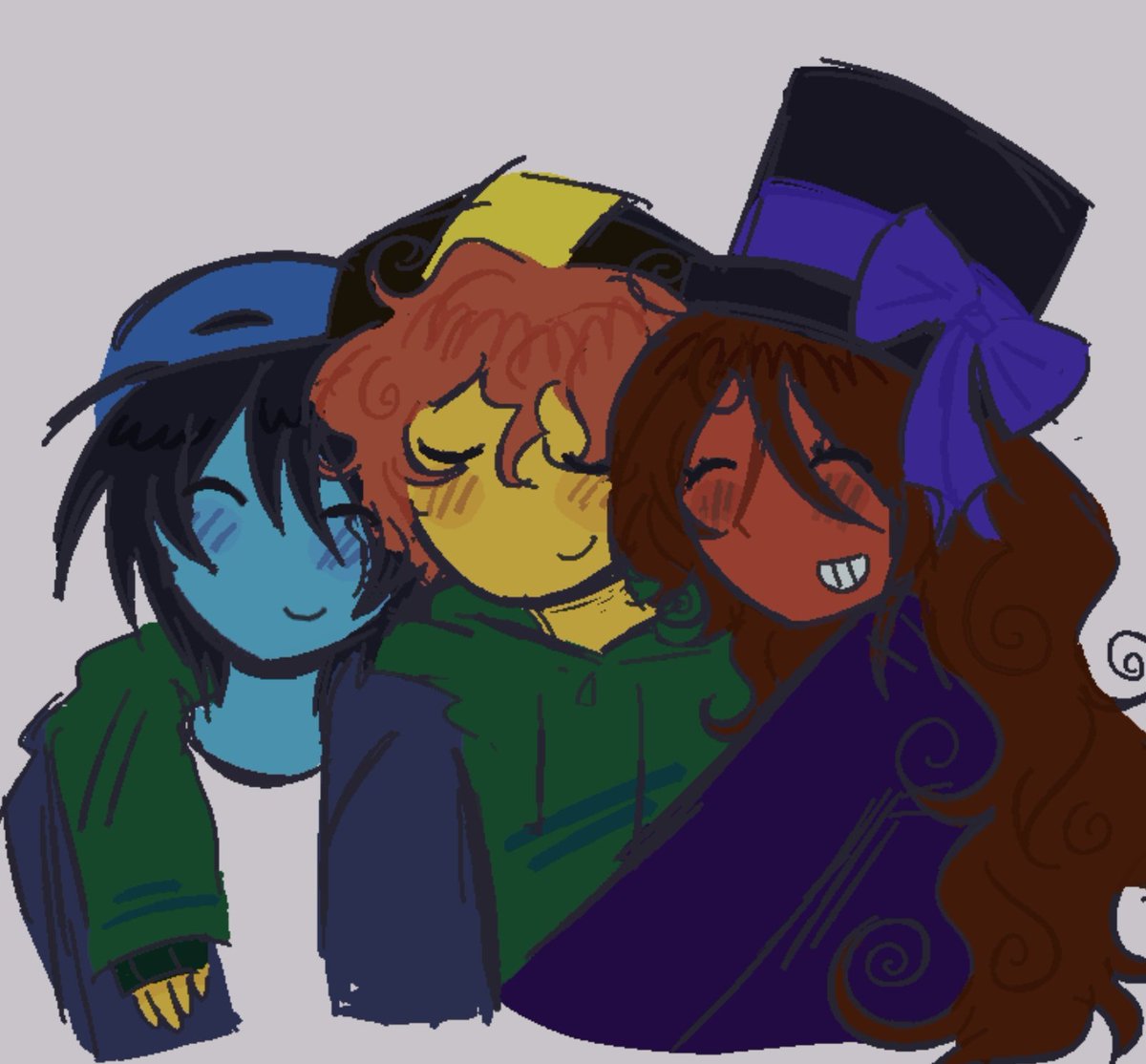 Milanesasxdd's tweet photo. with pain still lingering, together #recallahollowheart #polywaffle https://t.co/H4gYCHNtWY