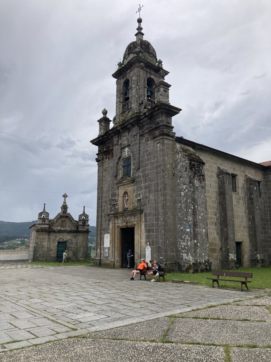 RetireesROAMING's tweet photo. We are now in the final stages of our #pilgrimage to #SantiagodeCompostela Yesterday our journey took us from #Vigo to #Vilaboa on the #CaminoPortuguese Although it was a strenuous 25km the trail through lush green forest was the best yet. #BuenCamino https://t.co/8LTtx1ike1