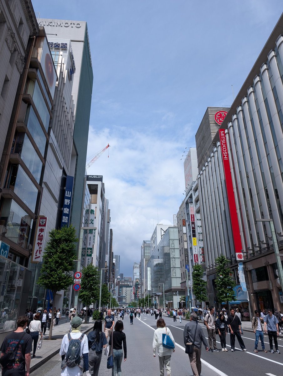 Bigget_Man's tweet photo. 今日は銀座から日本橋をぶらぶら散歩。 https://t.co/xQAOHK5qxS