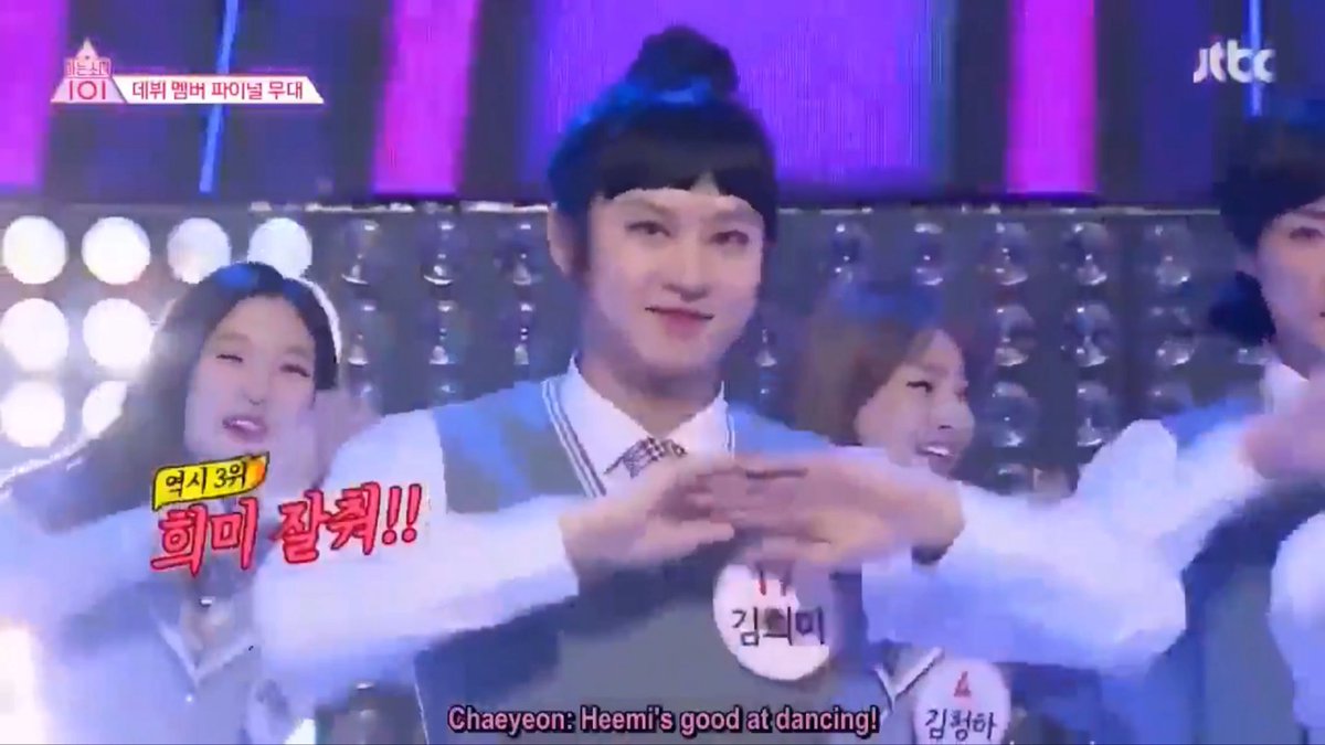 ryeokdi's tweet photo. mourning for the fact that we could’ve gotten a heemi and ioi reunion 💔 my girl got 3rd place in the ioi ranking and she’s not in the latest knowing bros ep with ioi !!! https://t.co/s8S1OIBcTS