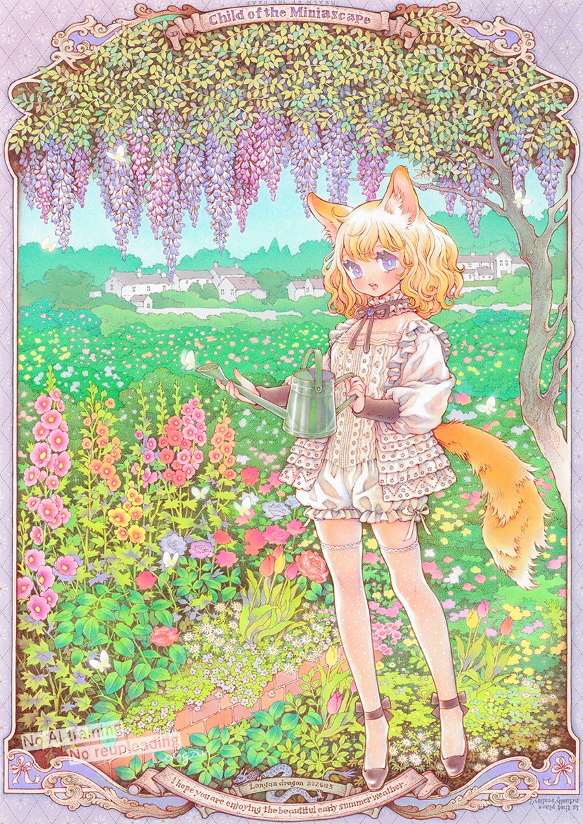 Longan2025's tweet photo. 本日5月24日 ヤフオクに手描きイラスト原画『箱庭の仔』出品しました✨どうぞ覗いてみてくださいませ～🌈
https://t.co/mDTOaCbKIU

#イラスト #アナログ #ヤフオク https://t.co/Nm802hpegT