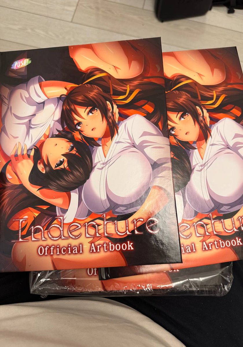 pushpublication's tweet photo. To celebrate our upcoming 10th Anniversary project. Here are some sample print that I managed to get on one of our official artbook for Indenture. The project will have all of the artbook previously done updated and in printed format.  

Are you looking forward to it? https://t.co/QYqdjTQqd9