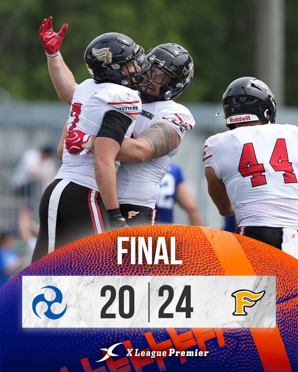 xl1996's tweet photo. 🏈GAME RESULT🏈

Xリーグプレミア 第2節
パナソニック インパルス 20-24
富士通フロンティアーズ

#アメフト
#Ｘリーグプレミア https://t.co/7cw691jlaU