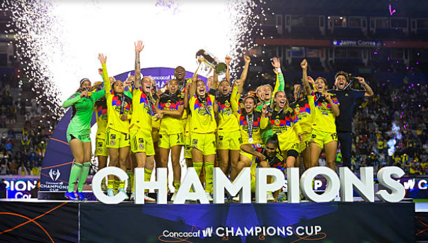 GEBDeportes's tweet photo. โฝ #ConcacafW #ConcachampionsFemenil #DatoGEB
ยกHistรณricas!
JUEGO FINAL - Marcador Final
(MEX) @AmericaFemenil 5 - 3 @WashSpirit (USA)
Amรฉrica conquista la CONCACAF W Champions Cup, y obtiene su primer Tรญtulo Internacional, en juego de remontadas. Logran doblete consecutivo, Liga MX y Concacaf en mismo periodo.