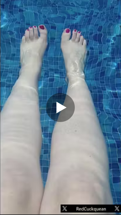 redcuckquean's tweet photo. New @PornHub Video Release!

https://t.co/lpmW2Pqphj

Shimmering Feet Underwater In The Pool - Pretty Pink Toes &amp; Wet Soles https://t.co/4om3aceCUq