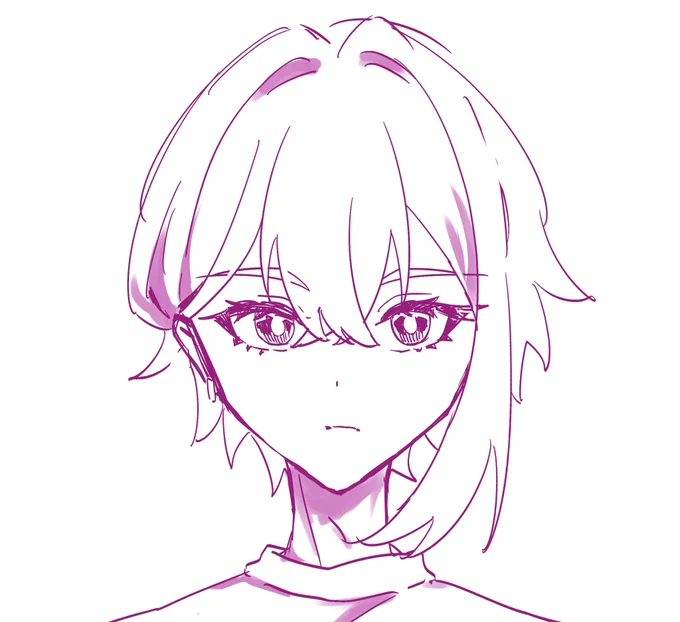 落描き #イラスト #OC