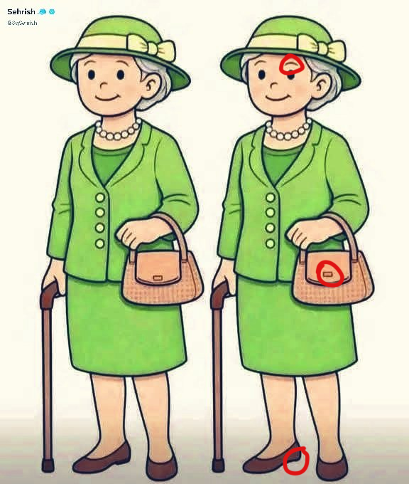 Tokyiio's tweet photo. @SqSehrish These are the only 3 differences I have found: https://t.co/0GEnsgC501