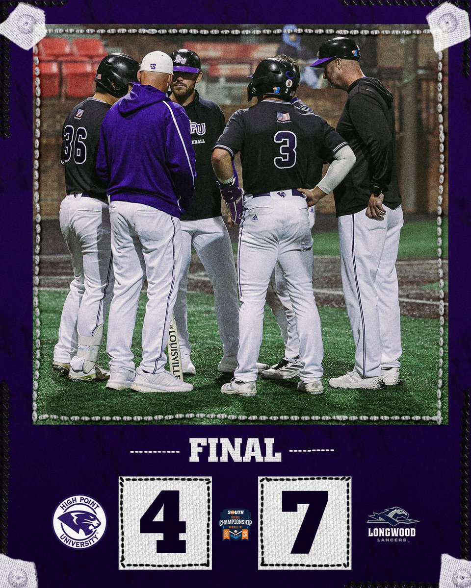 High Point Baseball tweet media