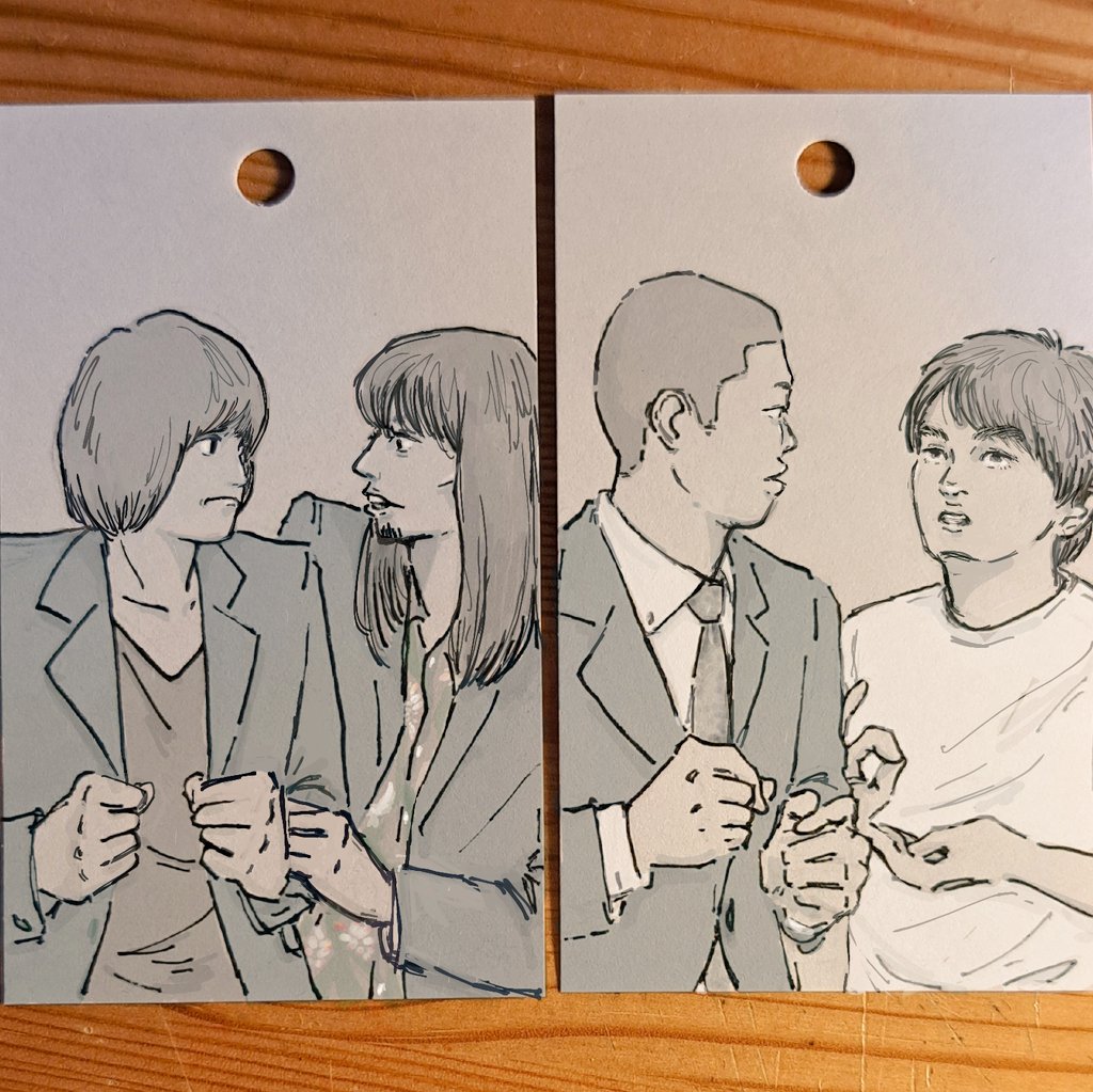 ranjya_draw's tweet photo. パラレルmeets焼き鳥屋 https://t.co/KZ53vNuP3Z