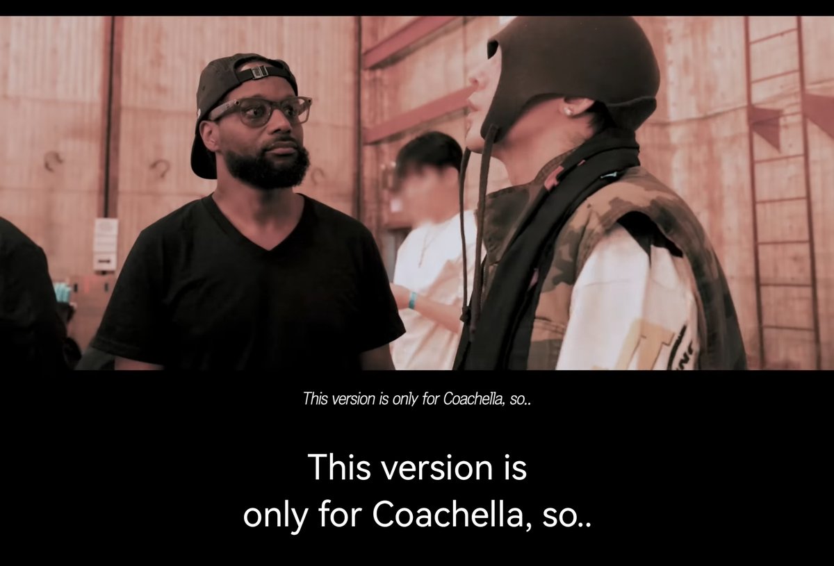 Jiyong making special Power chella version only for coachella